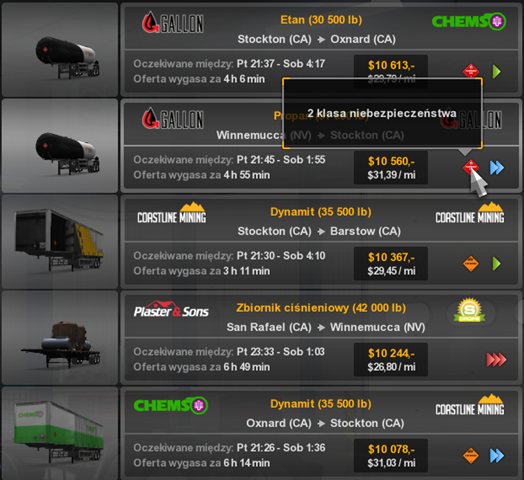 Możesz tutaj nabyć uprawnienia do przewożenia niebezpiecznych ładunków - Zdolności w American Truck Simulator | Kierowca - American Truck Simulator - poradnik do gry