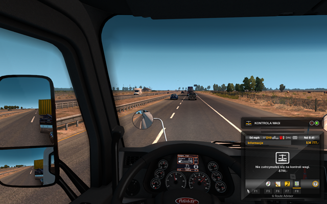 W American Truck Simulator nie zabrakło kontroli wagi przewożonego towaru - Bramki, zatory, korki i wagi w American Truck Simulator | Świat gry - American Truck Simulator - poradnik do gry