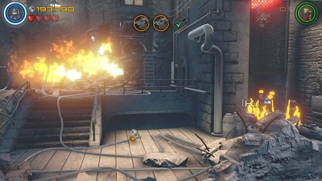 Stana Lee znajdziesz po prawej stronie w fortecy - Stan Lee / Czerwony klocek | Konstruktywna DeStrukcja - sekrety - LEGO Marvels Avengers - poradnik do gry