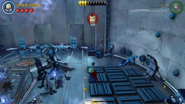 Drugi żeton postaci możesz otrzymać w momencie walki z Lokim - Postacie | Loki, pierwsze kroki - sekrety | LEGO Marvels Avengers - LEGO Marvels Avengers - poradnik do gry