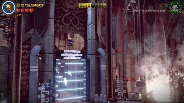 Piąty minizestaw znajduje się nad blokadą laserową - Minizestawy | Kolej na Hydrę - sekrety | LEGO Marvels Avengers - LEGO Marvels Avengers - poradnik do gry