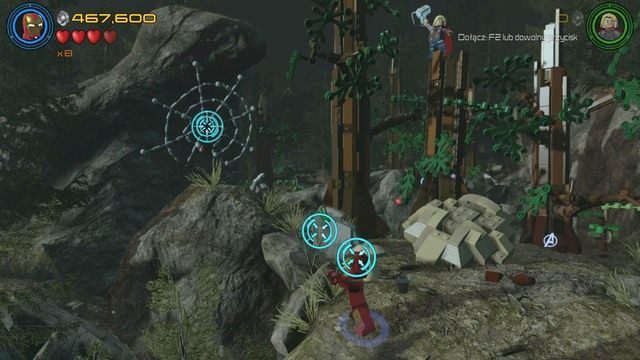 Czwartą pajęczynę znajdziesz przed ostatnim przejściem - Minizestawy | Kino plenerowe - sekrety | LEGO Marvels Avengers - LEGO Marvels Avengers - poradnik do gry