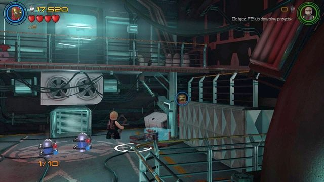 Pierwszy minizestaw znajdziesz w pierwszym pomieszczeniu - Minizestawy | Chaos na Hellicarrierze - sekrety | LEGO Marvels Avengers - LEGO Marvels Avengers - poradnik do gry