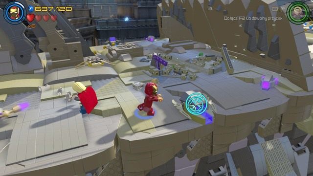 Dwa kolejne znajdziesz obok bramy - Minizestawy | Najpotężniejsi bohaterowie - sekrety | LEGO Marvels Avengers - LEGO Marvels Avengers - poradnik do gry