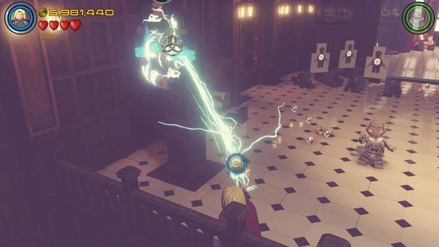 Po dostaniu się do miejsca pokazanego na obrazku, podejdź do lewej strony gdzie znajdziesz generator - Postacie | Wyrzuć ten gniew - sekrety | LEGO Marvels Avengers - LEGO Marvels Avengers - poradnik do gry