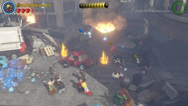 Ostatni minizestaw zdobędziesz pod koniec misji - Minizestawy | Świt Ultrona - sekrety - LEGO Marvels Avengers - poradnik do gry