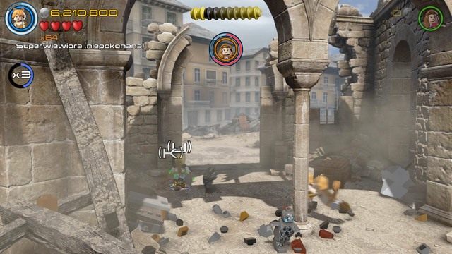 Druga kupka znajduje się w trakcie drugiej walki w ostatniej fazie bitwy z Ultronem - Minizestawy | Ultron traci rezon - sekrety | LEGO Marvels Avengers - LEGO Marvels Avengers - poradnik do gry