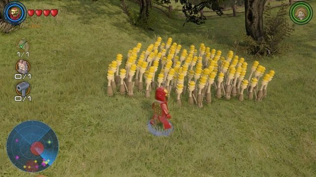 Kolejna część schowana jest w krzakach - Zadania poboczne | Farma Bartona - sekrety | LEGO Marvels Avengers - LEGO Marvels Avengers - poradnik do gry