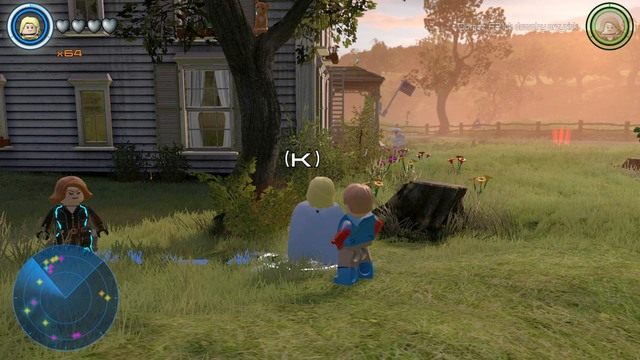 Kot będzie siedział w stodole, po lewej stronie - Zadania poboczne | Farma Bartona - sekrety | LEGO Marvels Avengers - LEGO Marvels Avengers - poradnik do gry