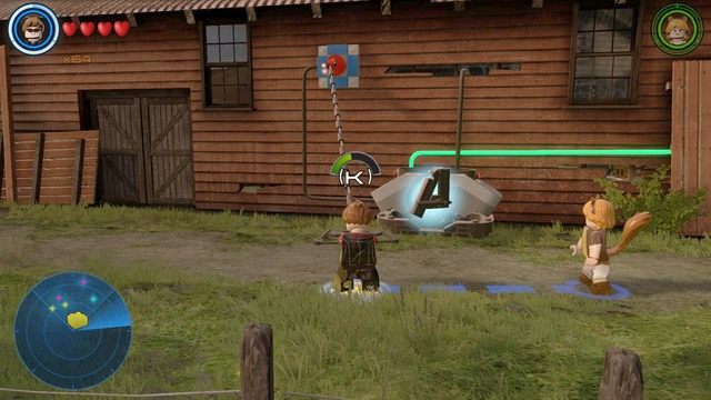 Pierwsze źródło prądu znajdziesz nad pojemnikiem - Złote klocki | Farma Bartona - sekrety | LEGO Marvels Avengers - LEGO Marvels Avengers - poradnik do gry