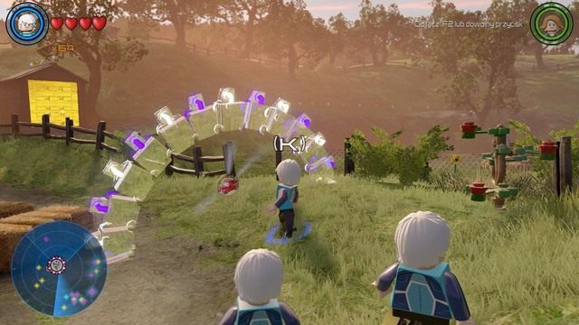 Okrąg drugiego wyścigu znajdziesz obok stodoły - Stan Lee / Wyścigi | Farma Bartona - sekrety | LEGO Marvels Avengers - LEGO Marvels Avengers - poradnik do gry