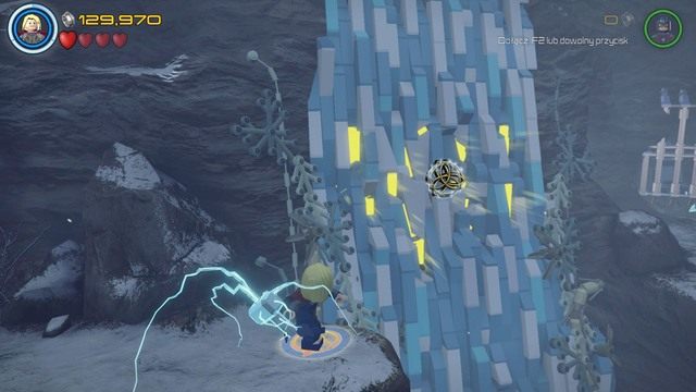 Po przedostaniu się przez laserową bramę jako Hulk i Iron Man, będziesz miał do dyspozycji postacie Kapitana Ameryki oraz Thora - Konstruktywna DeStrukcja | Opis przejścia | LEGO Marvels Avengers - LEGO Marvels Avengers - poradnik do gry