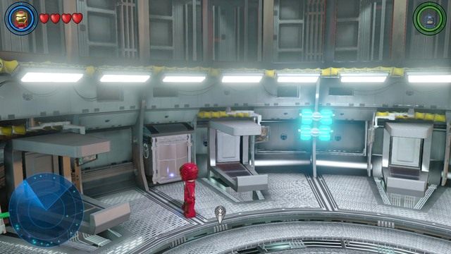 Dowolną postacią wyjdź z laboratorium i udaj się w lewą stronę - Mściciele do boju | Opis przejścia | LEGO Marvels Avengers - LEGO Marvels Avengers - poradnik do gry