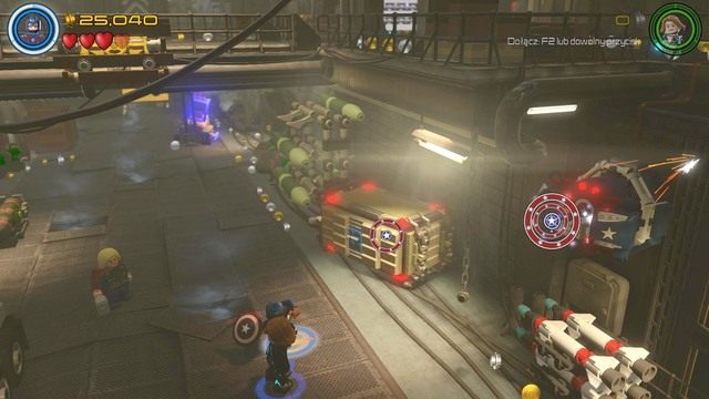 Po wykonaniu czynności zejdź ponownie na sam dół i podejdź do prawej strony - Wyrzuć ten gniew | Opis przejścia | LEGO Marvels Avengers - LEGO Marvels Avengers - poradnik do gry