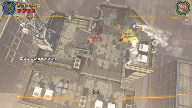 Walka na dachu przebiega praktycznie tak samo - Wyrzuć ten gniew | Opis przejścia | LEGO Marvels Avengers - LEGO Marvels Avengers - poradnik do gry