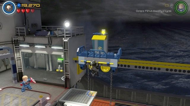 Skieruj się teraz do małego pomieszczenia, w którym widać pożar - Wizja do rewizji | Opis przejścia | LEGO Marvels Avengers - LEGO Marvels Avengers - poradnik do gry