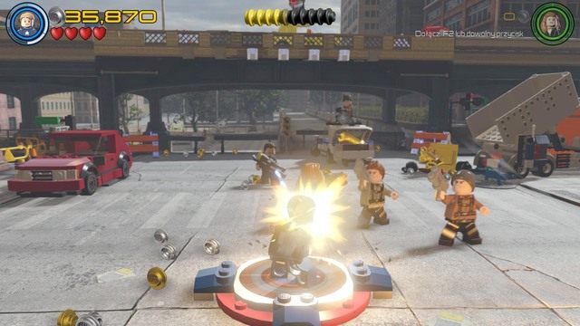 Podczas walki z Zimowym Żołnierzem, musisz eliminować jego obstawę - Wizja do rewizji | Opis przejścia | LEGO Marvels Avengers - LEGO Marvels Avengers - poradnik do gry