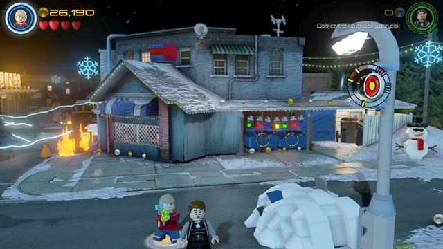 Po wykonaniu czynności zmień postać na Starka i udaj się w prawą stronę - A.I.M. nic się nie IMA | Opis przejścia | LEGO Marvels Avengers - LEGO Marvels Avengers - poradnik do gry