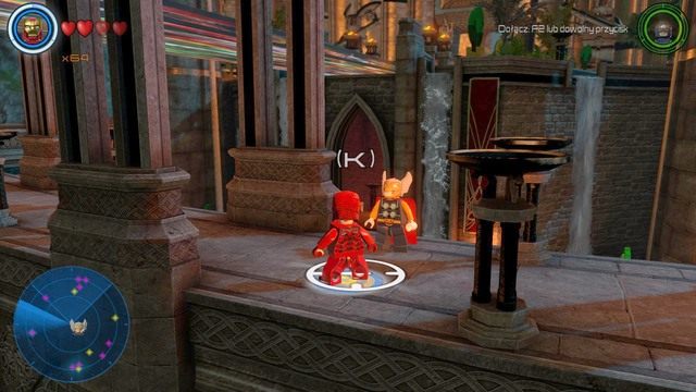 Porozmawiaj z Beta-Ray Billem, który stoi na moście i zaakceptuj zadanie - Zadania poboczne | Asgard - sekrety | LEGO Marvels Avengers - LEGO Marvels Avengers - poradnik do gry