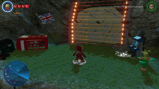 Po prawej stronie lokacji znajdziesz miejsce pokazane na obrazku - Postacie | Asgard - sekrety | LEGO Marvels Avengers - LEGO Marvels Avengers - poradnik do gry