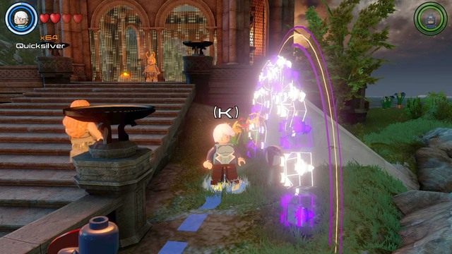 Po prawej stronie lokacji znajdziesz drugi wyścig - Stan Lee / Wyścigi | Asgard - sekrety | LEGO Marvels Avengers - LEGO Marvels Avengers - poradnik do gry