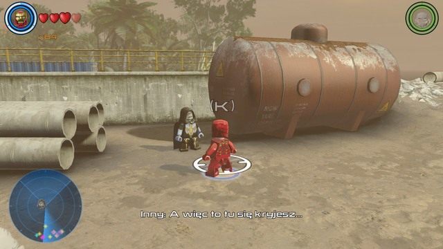 Żeby otrzymać to zadanie musisz porozmawiać z Innym, który stoi na brzegu - Zadania poboczne | Południowa Afryka - sekrety | LEGO Marvels Avengers - LEGO Marvels Avengers - poradnik do gry