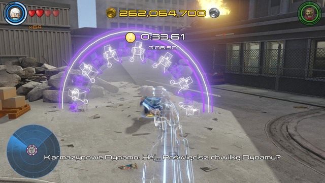 Do drugiego wyścigu także stań jako Quicksilver - Stan Lee / Wyścigi | Sokovia - sekrety | LEGO Marvels Avengers - LEGO Marvels Avengers - poradnik do gry