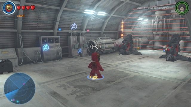 W jednym z pokoi w pomniku Waszyngtona znajduje się pomieszczenie z działami pokazane na obrazku - Postacie | Waszyngton - sekrety | LEGO Marvels Avengers - LEGO Marvels Avengers - poradnik do gry