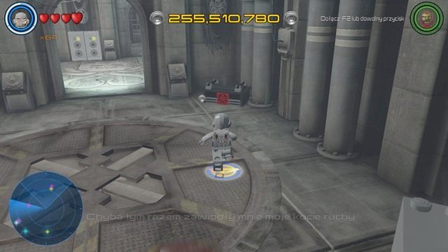 Po wejściu do pomnika Waszyngtona zniszcz widoczny na obrazku pojemnik po czym wykonaj z klocków platformę dla Quicksilvera - Złote klocki | Waszyngton - sekrety | LEGO Marvels Avengers - LEGO Marvels Avengers - poradnik do gry