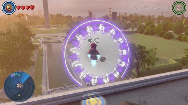 Drugi wyścig znajdziesz na dachu mauzoleum - Stan Lee / Wyścigi | Waszyngton - sekrety | LEGO Marvels Avengers - LEGO Marvels Avengers - poradnik do gry