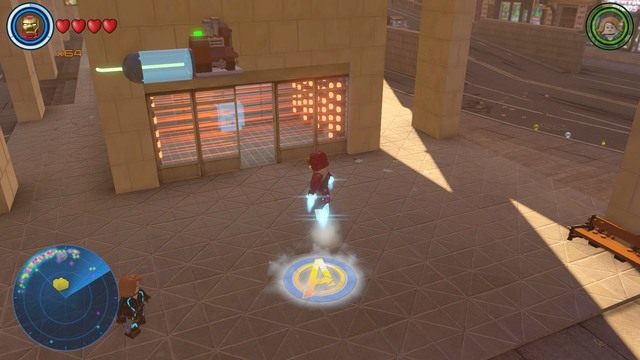 Kolejny złoty klocek znajdziesz na łączeniu północnej z centralną częścią Manhattanu - Złote klocki | Północny Manhattan - sekrety | LEGO Marvels Avengers - LEGO Marvels Avengers - poradnik do gry