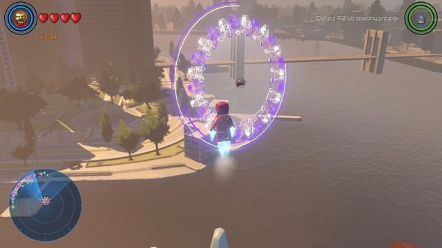 Pierwszy wyścig znajdziesz na Liberty Island - Wyścigi / Postacie | Północny Manhattan - sekrety | LEGO Marvels Avengers - LEGO Marvels Avengers - poradnik do gry