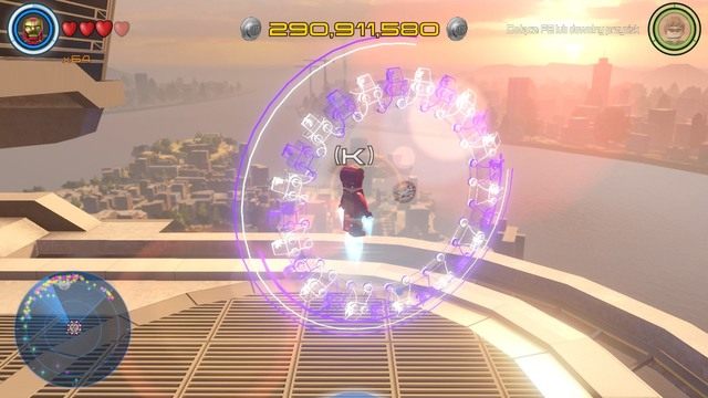 Siódmy wyścig znajdziesz na dachu wieży Starka - Wyścigi / Postacie | Północny Manhattan - sekrety | LEGO Marvels Avengers - LEGO Marvels Avengers - poradnik do gry