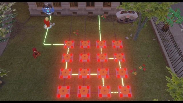 W dzielnicy robotniczej znajdziesz pokazaną na obrazku platformę - Złote klocki | Centralny Manhattan - sekrety | LEGO Marvels Avengers - LEGO Marvels Avengers - poradnik do gry