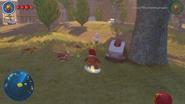 W północnej części Central Parku znajdziesz zablokowany pojemnik oraz kupki ziemi obok niego - Złote klocki | Centralny Manhattan - sekrety | LEGO Marvels Avengers - LEGO Marvels Avengers - poradnik do gry