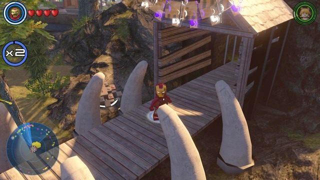 W południowej części Central Parku znajdziesz miejsce pokazane na obrazku - Złote klocki | Centralny Manhattan - sekrety | LEGO Marvels Avengers - LEGO Marvels Avengers - poradnik do gry