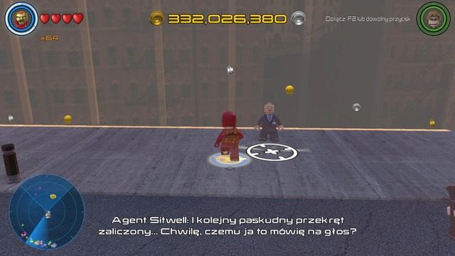 Zadanie będzie dostępne po wykonaniu poprzedniego zadania związanego z Agentem Sitwellem, którego znalazłeś w centralnym Manhattanie - Zadania poboczne | Południowy Manhattan - sekrety | LEGO Marvels Avengers - LEGO Marvels Avengers - poradnik do gry