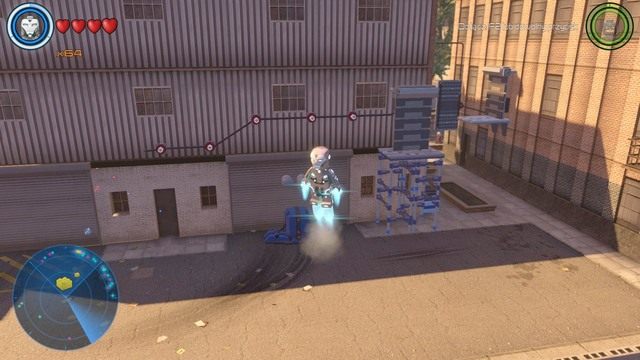 W dzielnicy przemysłowej znajdziesz kolejną zagadkę - Złote klocki | Południowy Manhattan - sekrety | LEGO Marvels Avengers - LEGO Marvels Avengers - poradnik do gry