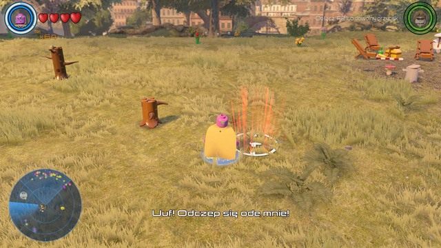 W parku, niedaleko bazy Avengers znajdziesz miejsce pokazane na obrazku - Wyścigi / Postacie | Południowy Manhattan - sekrety | LEGO Marvels Avengers - LEGO Marvels Avengers - poradnik do gry