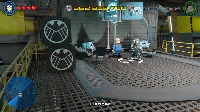 W Hangarze znajdziesz Agenta Willsona, który będzie mieć dla ciebie zadanie - Zadania poboczne | Helicarrier S.H.I.E.L.D. - sekrety | LEGO Marvels Avengers - LEGO Marvels Avengers - poradnik do gry