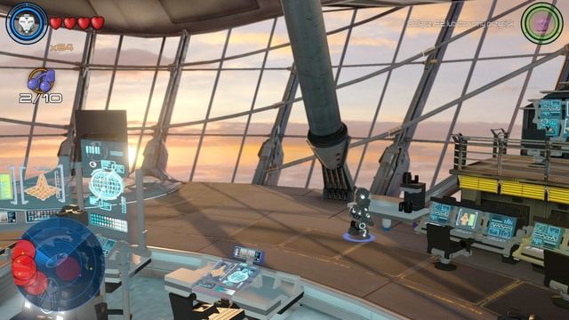 Trzecia znajduje się na stoli w centrum dowodzenia - Zadania poboczne | Helicarrier S.H.I.E.L.D. - sekrety | LEGO Marvels Avengers - LEGO Marvels Avengers - poradnik do gry