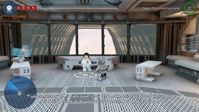 Udaj się do laboratorium i ponownie porozmawiaj z naukowcem - Zadania poboczne | Helicarrier S.H.I.E.L.D. - sekrety | LEGO Marvels Avengers - LEGO Marvels Avengers - poradnik do gry