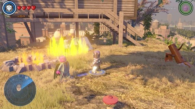 Kolejna okazja do uratowania Stana Lee znowu znajdzie się na drugim końcu Manhattanu, tym razem w południowej części, niedaleko bazy Avengers - Stan Lee w opałach | Manhattan | LEGO Marvels Avengers - LEGO Marvels Avengers - poradnik do gry