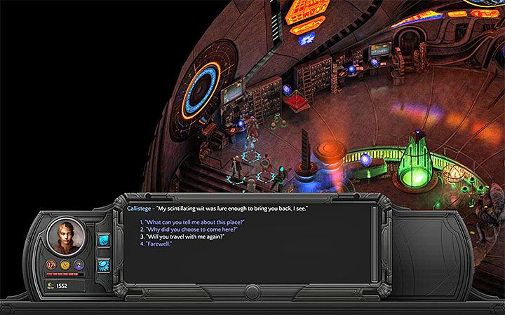 Stanowisko pracy Callistege w Zakonie Prawdy - Gdzie znaleźć Aligerna i Callistege jeśli opuszczą drużynę? - Torment: Tides of Numenera - poradnik do gry