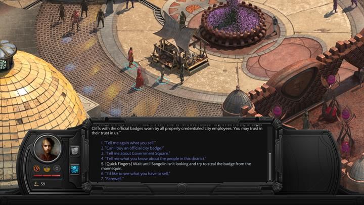 Zdobądź odznakę od kupca - Ułaskawienie (Stay of Execution) - zadanie poboczne | Torment Tides of Numenera - Torment: Tides of Numenera - poradnik do gry