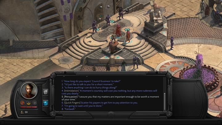 Przekonaj Sekretarza, by przekazał ci list ułaskawiający - Ułaskawienie (Stay of Execution) - zadanie poboczne | Torment Tides of Numenera - Torment: Tides of Numenera - poradnik do gry