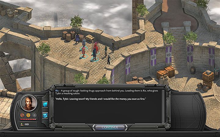 Ris uniemożliwi natychmiastowe opuszczenie miasta - Ułaskawienie (Stay of Execution) - zadanie poboczne | Torment Tides of Numenera - Torment: Tides of Numenera - poradnik do gry