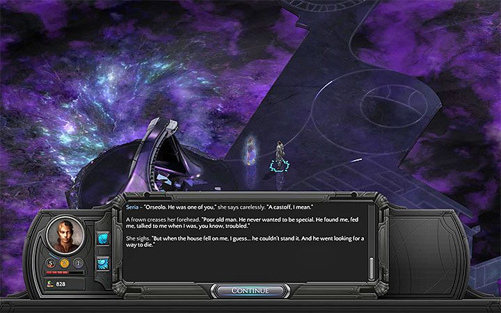 Seria może ci opowiedziec o swoim ojcu Orseolo - Wyznawcy Pana Wcieleń (Disciples of the Changing God) - zadanie poboczne - Torment: Tides of Numenera - poradnik do gry