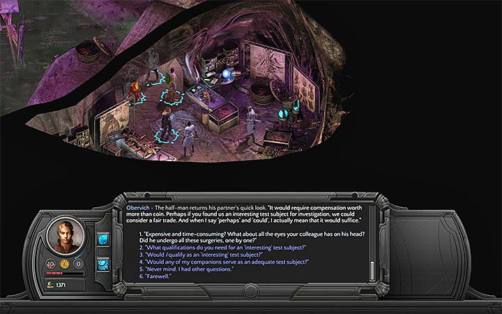 Zapłać chirurgom lub stań się ich królikiem doświadczalnym - Co wiatry porwały (What the Winds Took) - Torment: Tides of Numenera - poradnik do gry