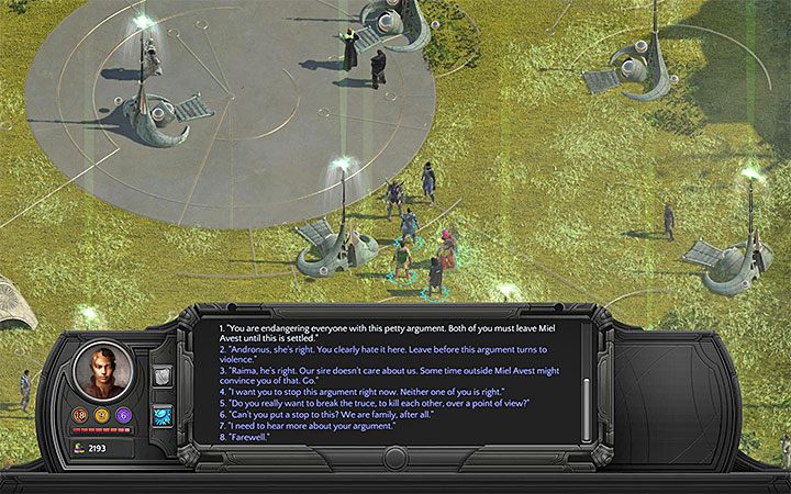 Rozwiąż spór w dowolny sposób - Sanktuarium Miel Avest (The Sanctuary of Miel Avest) - główne zadanie - Torment: Tides of Numenera - poradnik do gry